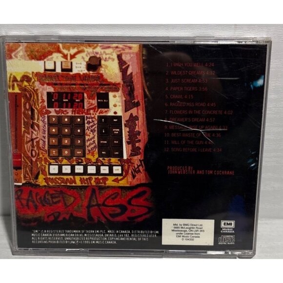 Tom Cochrane Ragged Ass Road 1995 CD Album EMI Music Canada - Picture 2 of 4